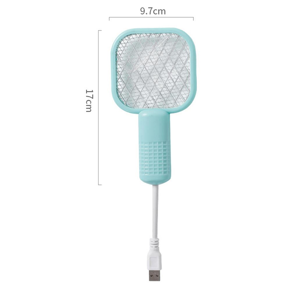 USB Powered Electric Mosquito Swatter Portable Handheld Fly Insect Killer Racquet - Madina Gift - www.madinagift.pk