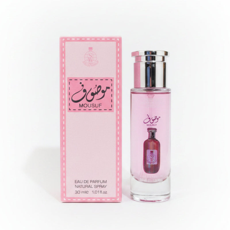 Mousuf Pink 30 ML Perfume For Women By Smart World Online in Karachi Pakistan Madina Gift