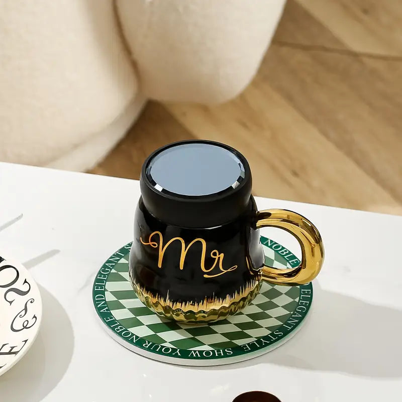 Mr & Mrs Coffee Mug Set For Couples Madina Gift