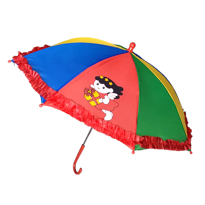 Multicolor Kids Rainbow Umbrella 24 Inches Online in Pakistan Madina Gift