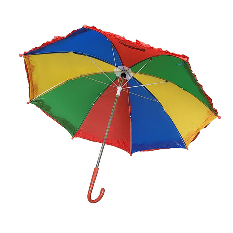 Multicolor Kids Rainbow Umbrella 24 Inches Online in Pakistan Madina Gift