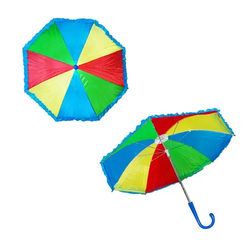 Multicolor Kids Rainbow Umbrella 24 Inches Online in Pakistan Madina Gift