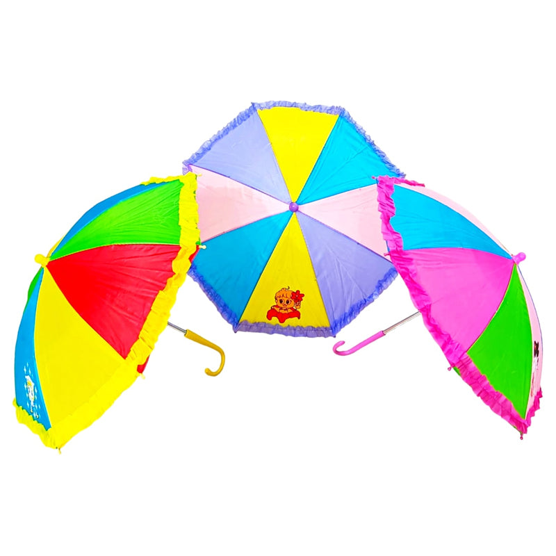 Multicolor Kids Rainbow Umbrella 24 Inches Online in Pakistan Madina Gift