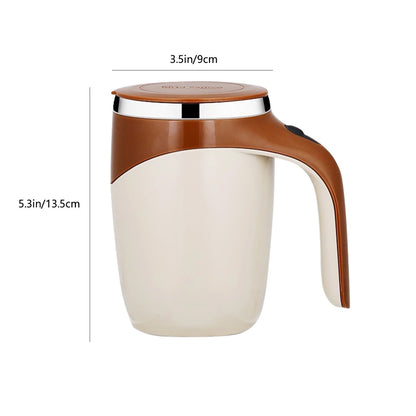 Multifunctional Automatic Magnetized Stirring Coffee Mug  Madina Gift