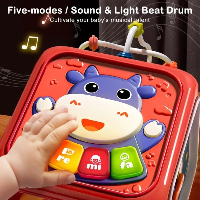 Multifunctional Musical Activity Cube For Little Kids Online in Karachi Pakistan Madina Gift