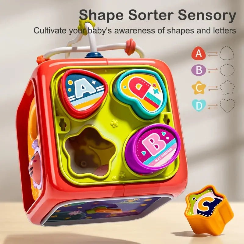 Multifunctional Musical Activity Cube For Little Kids Online in Karachi Pakistan Madina Gift