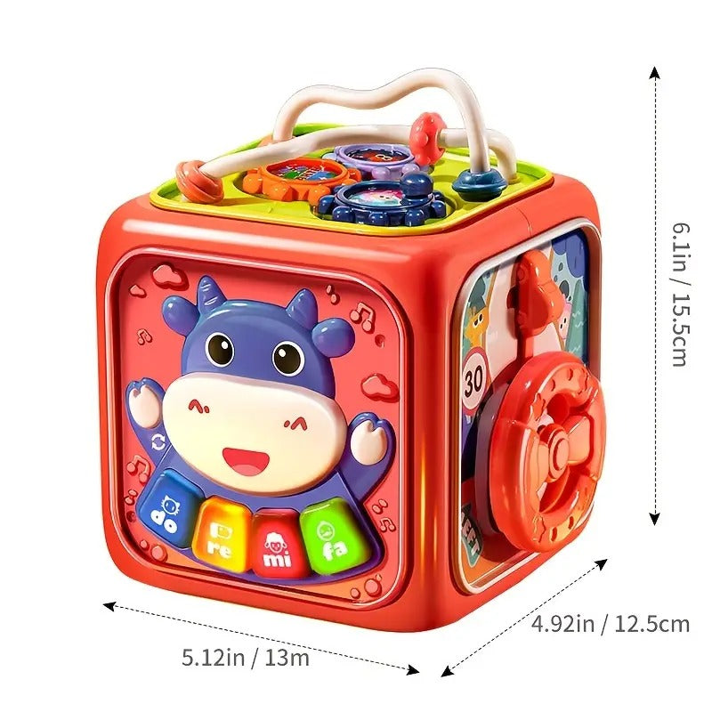 Multifunctional Musical Activity Cube For Little Kids Online in Karachi Pakistan Madina Gift