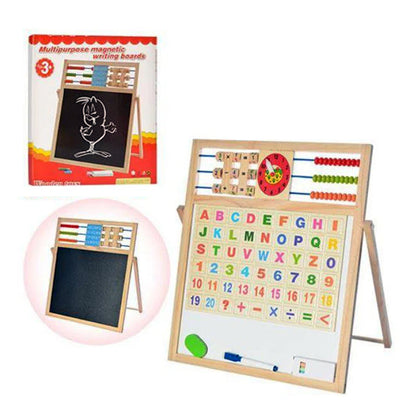 Multipurpose Magnetic Wooden Writing Board Madina Gift