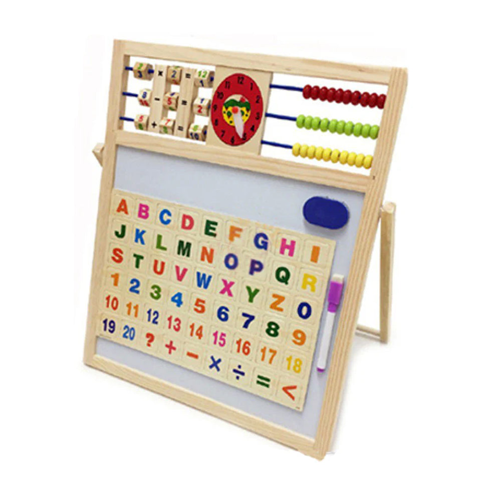 Multipurpose Magnetic Wooden Writing Board Madina Gift