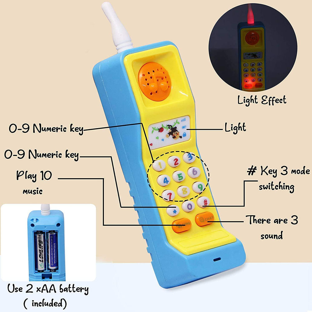 Cordless Baby Mobile Phone - HJ8033 - Madina Gift - www.madinagift.pk