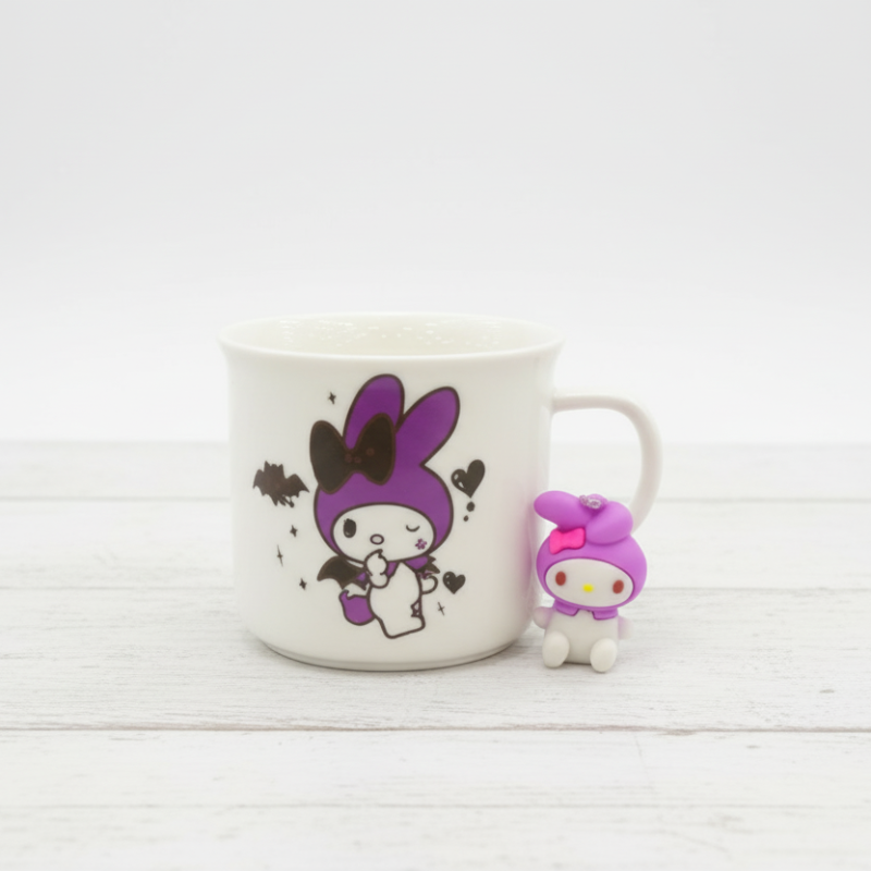 My Melody & Kuromi Mug & Handle Keychain in Pakistan Madina Gift
