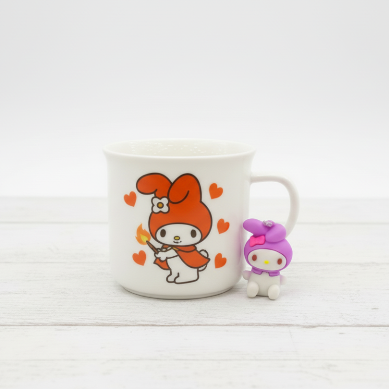 My Melody & Kuromi Mug & Handle Keychain in Pakistan Madina Gift