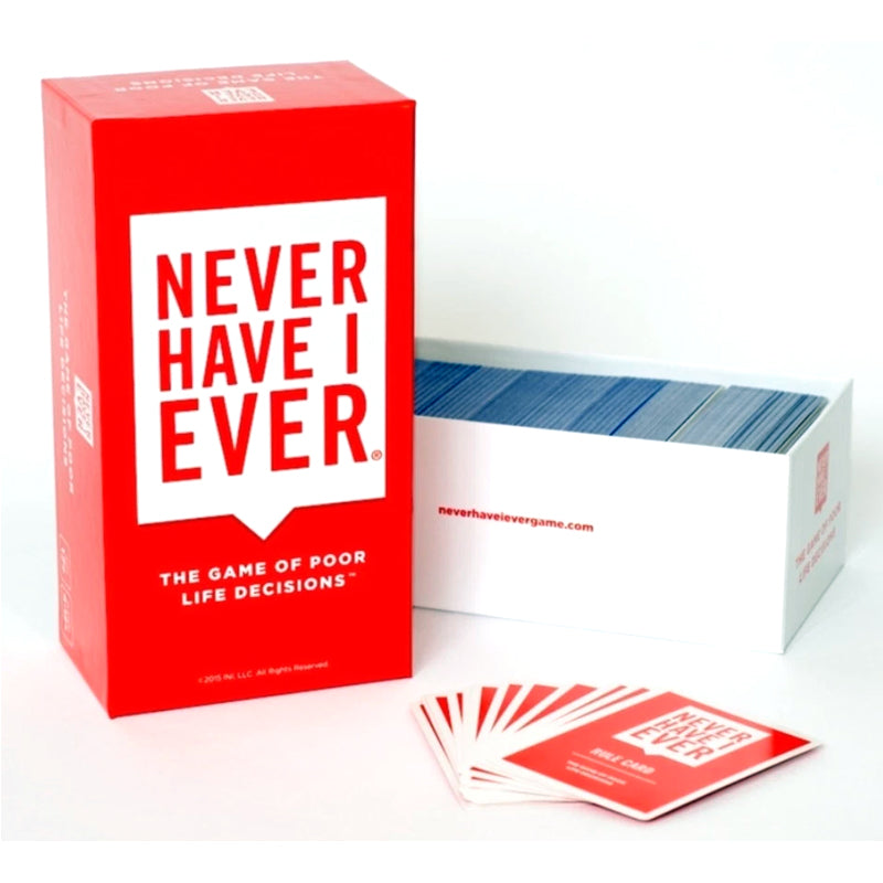 Never Have I Ever 0162D Adult Card Game For 18+ Only Madina Gift