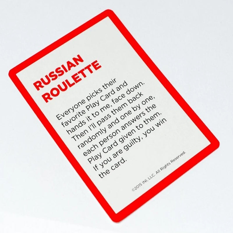 Never Have I Ever Adult Card Game - For 18+ Only