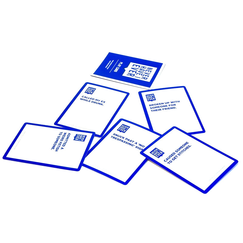 Never Have I Ever 0162D Adult Card Game For 18+ Only Madina Gift