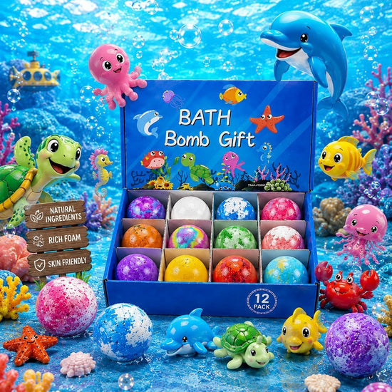Ocean Animals Surprise Bath Bombs For Kids Online in Pakistan Madina Gift