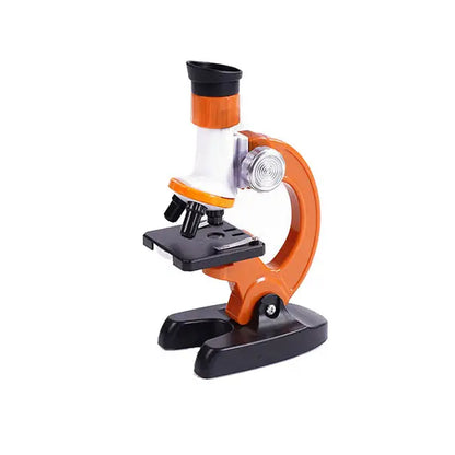 Optics Microscope For Kids - 1200 X Microscope Kit LZ8606 Madina Gift Orange