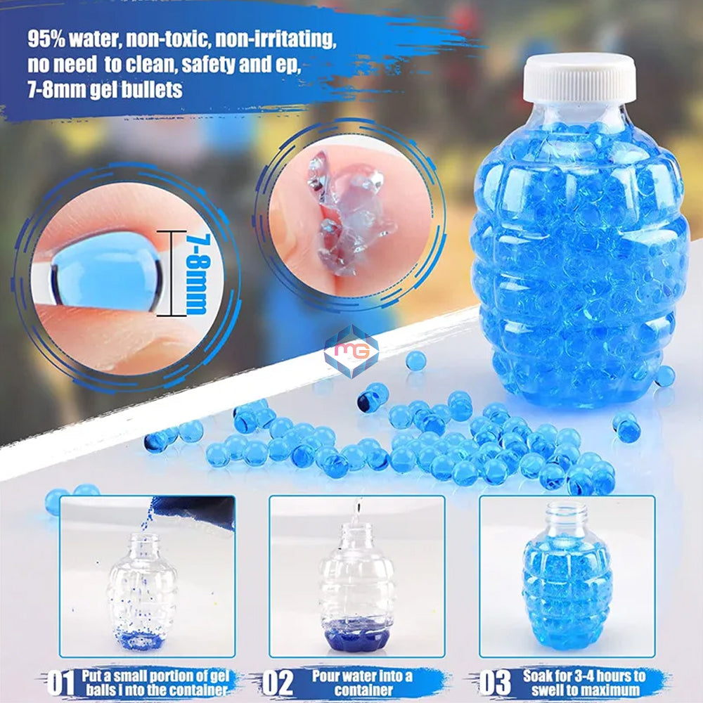 500 Pcs Orbeez Gel Balls for Blaster Gun - Madina Gift