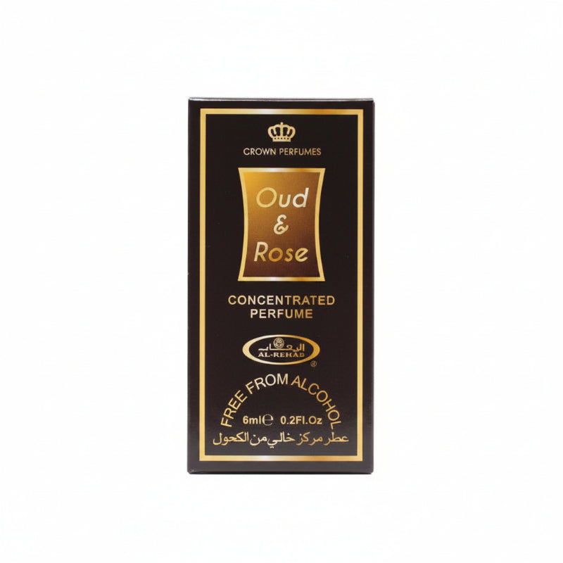 Al Rehab Oud & Rose Attar 6 ML Online in Karachi Pakistan Madina Gift
