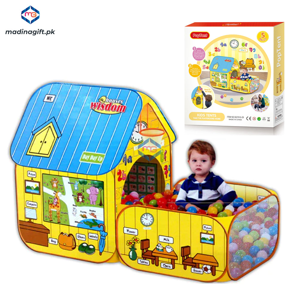 Kids Pop Up Tent Wisdom Play House - SG7010-29  - Madina Gift