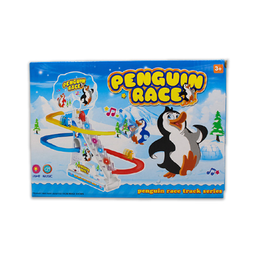 Electric Penguin Climbing Stairs Tracks Slide - 2021-4 - Madina Gift