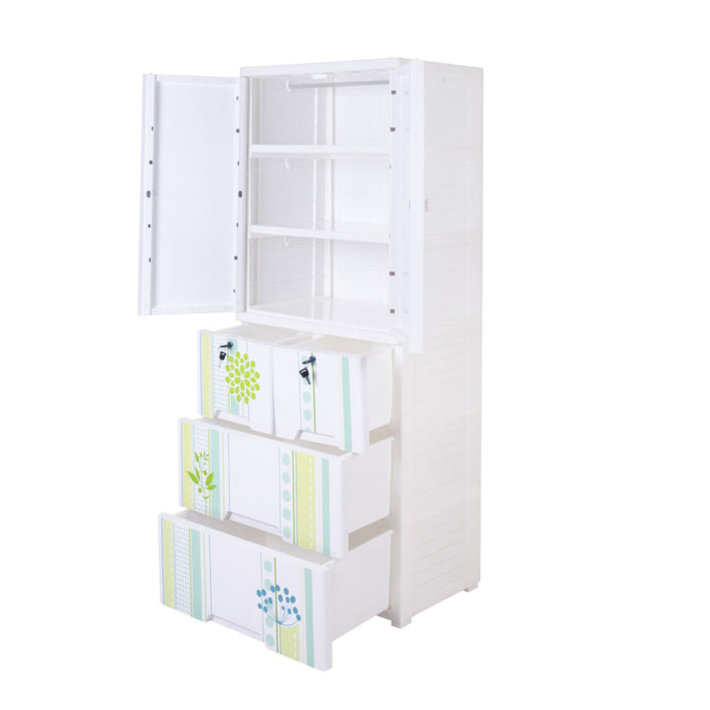 Phoenix Kideez Wardrobe Flower Print 6 Layers For Kids Online in Karachi Pakistan Madina Gift