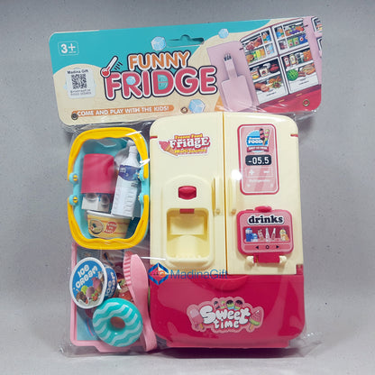 Pink Funny Fridge Play Set 1018-100 Madina Gift