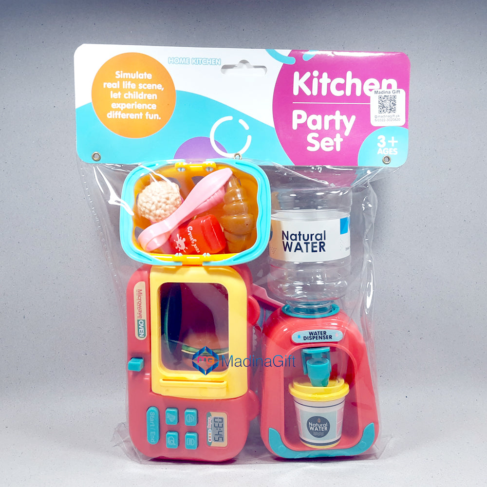 Pink Kitchen Party Set 1018-74 For Kids Madina Gift