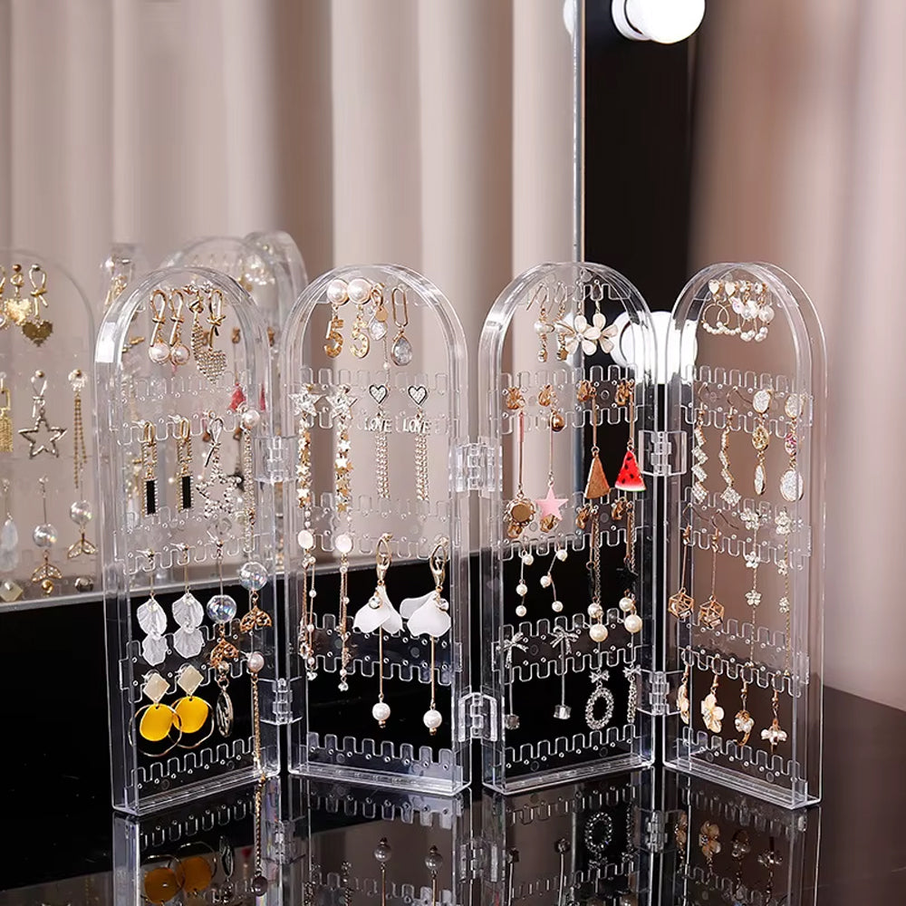 Elegant Jewelry Organizer Earrings & Necklace Display Rack Madina Gift