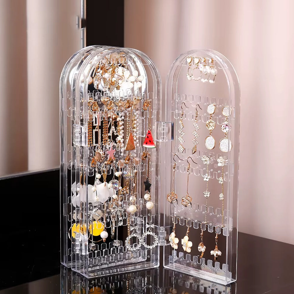 Elegant Jewelry Organizer Earrings & Necklace Display Rack Madina Gift