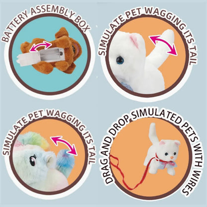 Plush Unicorn 810-121 Item # XB149425 Walks With Sounds & Accessories  Madina Gift
