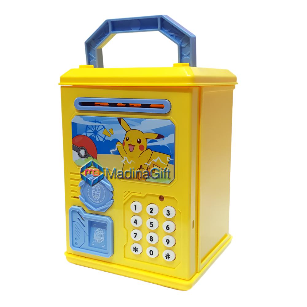 Pokemon Rechargeable ATM Money Safe Bank - Face Detector & Finger Print 306