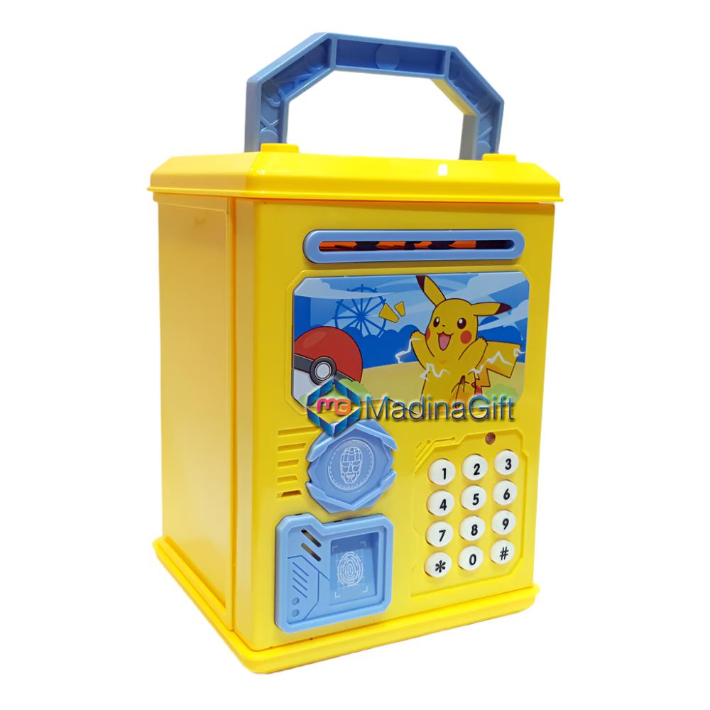 Pokemon Rechargeable ATM Money Safe Bank - Face Detector & Finger Print 306