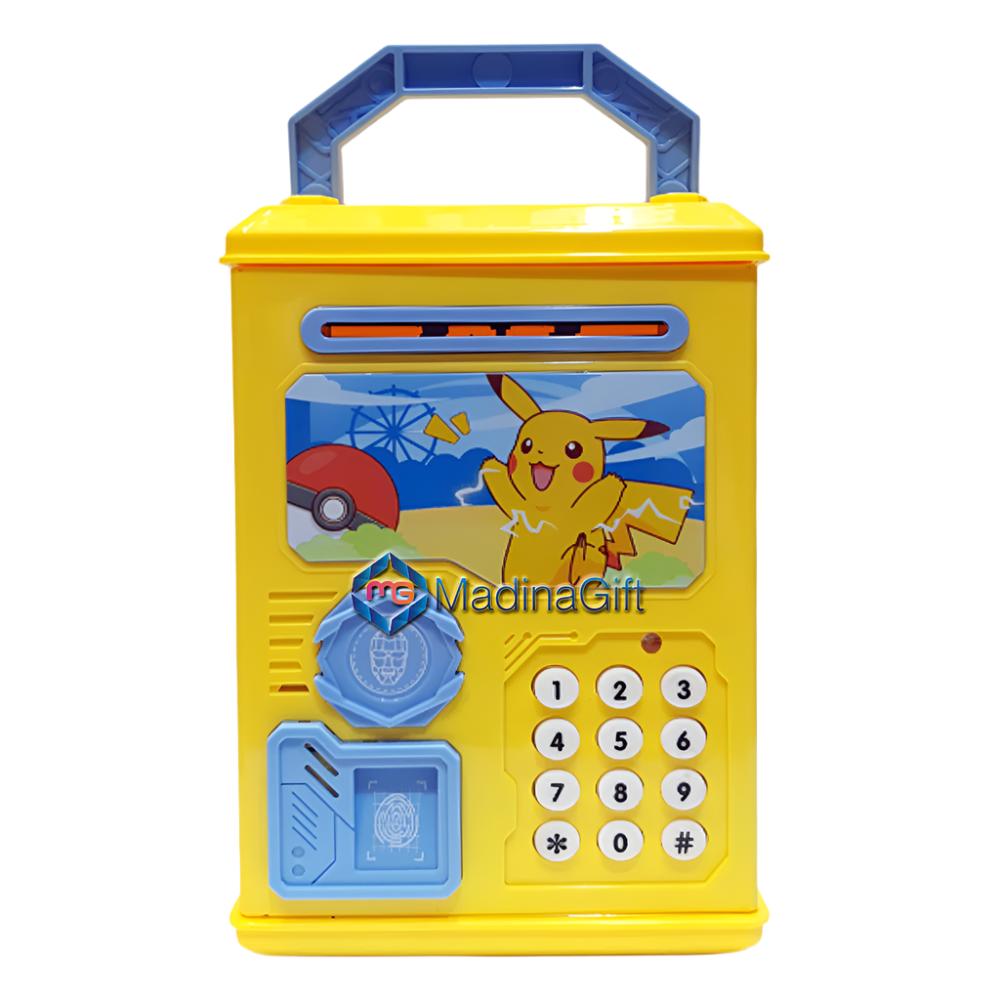 Pokemon Rechargeable ATM Money Safe Bank - Face Detector & Finger Print 306