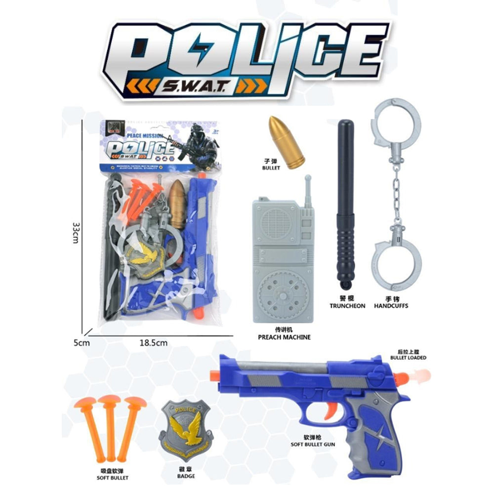 Police S.W.A.T. Officer Role-Play Set Online in Karachi Pakistan Madina Gift