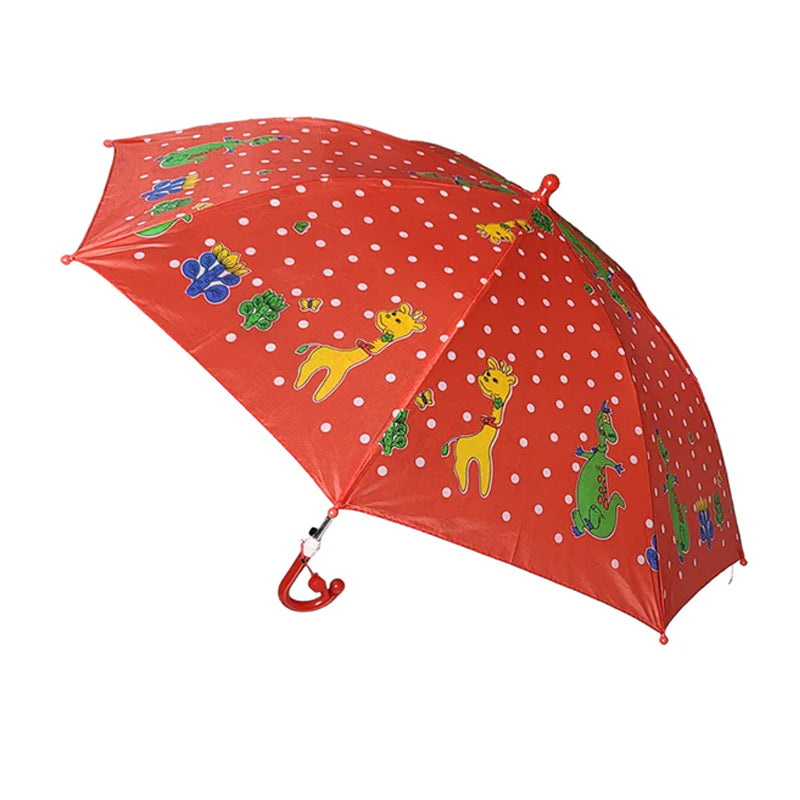 Cartoon Umbrella 34 Inches Random Colors Online in Pakistan - Madina Gift