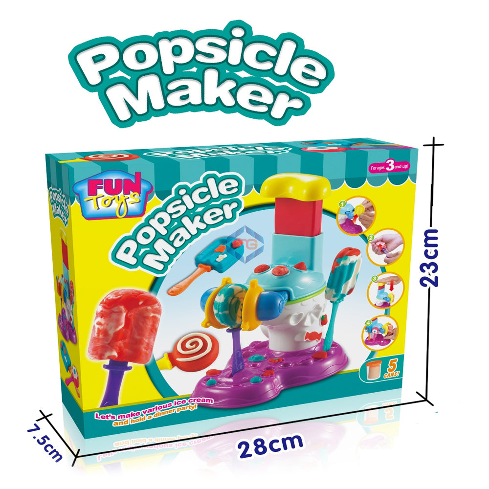 Popsicle Maker Ice Cream Machine Toy - 8158 - Madina Gift