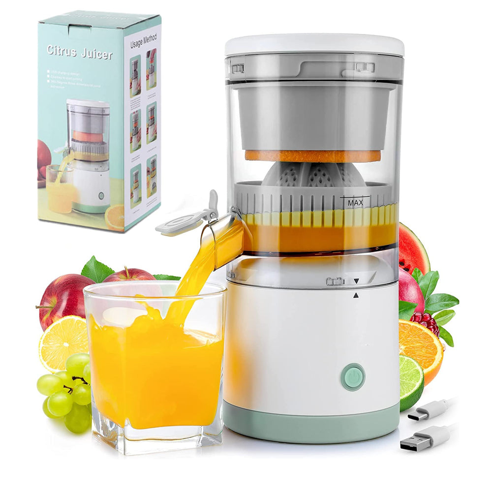 Rechargeable Portable Citrus Juicer USB-Powered for Fresh Juice Anywhere Madina Gift