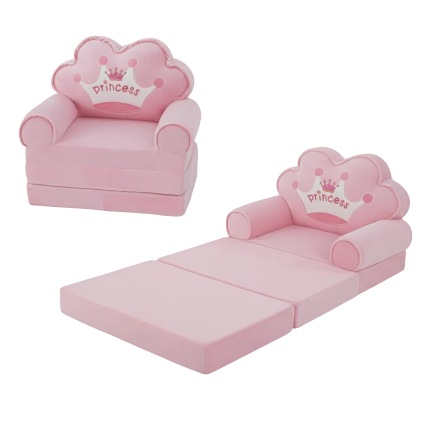 Princess Plush Baby Sofa Cum Bed For Kids Online in Karachi Pakistan Madina Gift