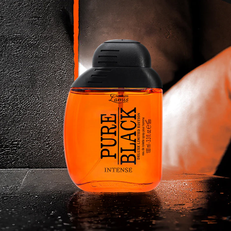 Pure Black Intense 100 ML Perfume By Creation Lamis Madina Gift