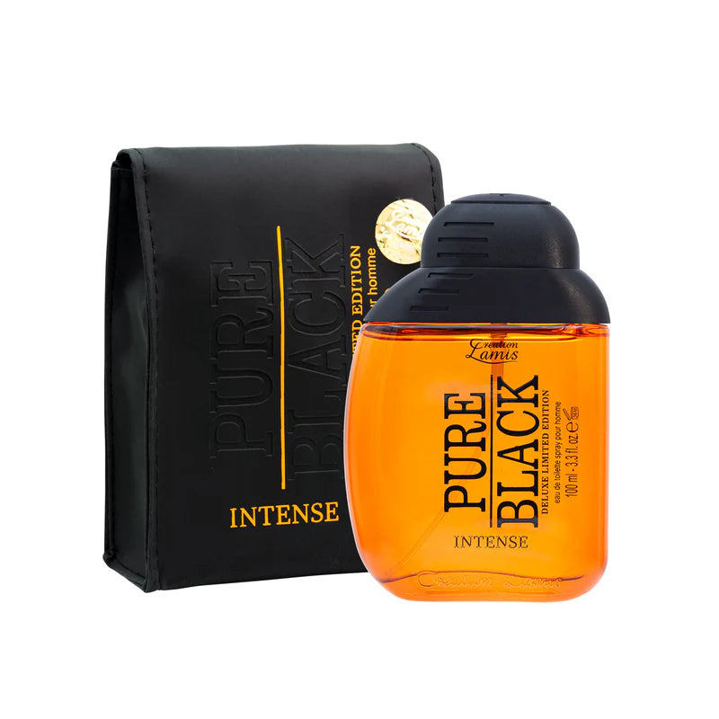 Pure Black Intense 100 ML Perfume By Creation Lamis Madina Gift