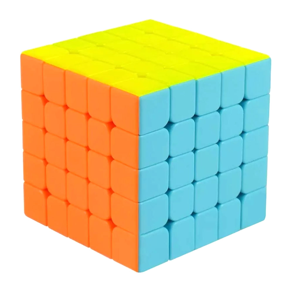 QY 5x5 High Speed Sticker-less Cube Puzzle - EQY906 - Madina Gift