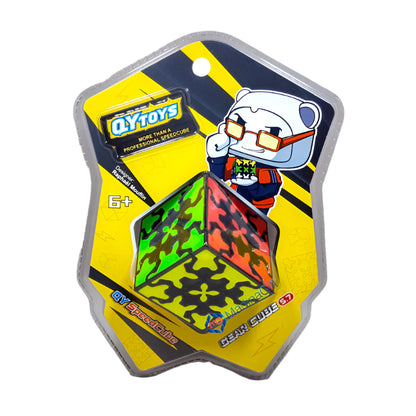 EQY821 Mind Game Problem Solving QY Speed Gear Cube 5.7 Puzzle Madina Gift