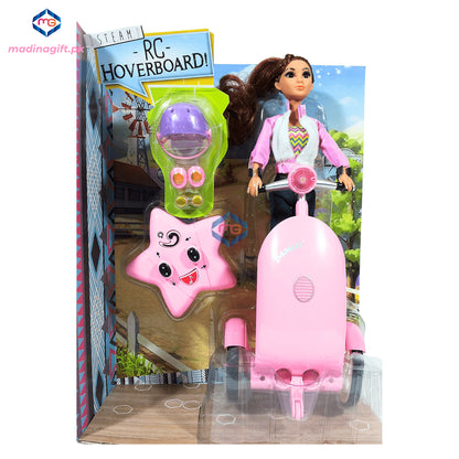 Remote Control Carolin Scooter Doll Set - JJ8856 - Madina Gift