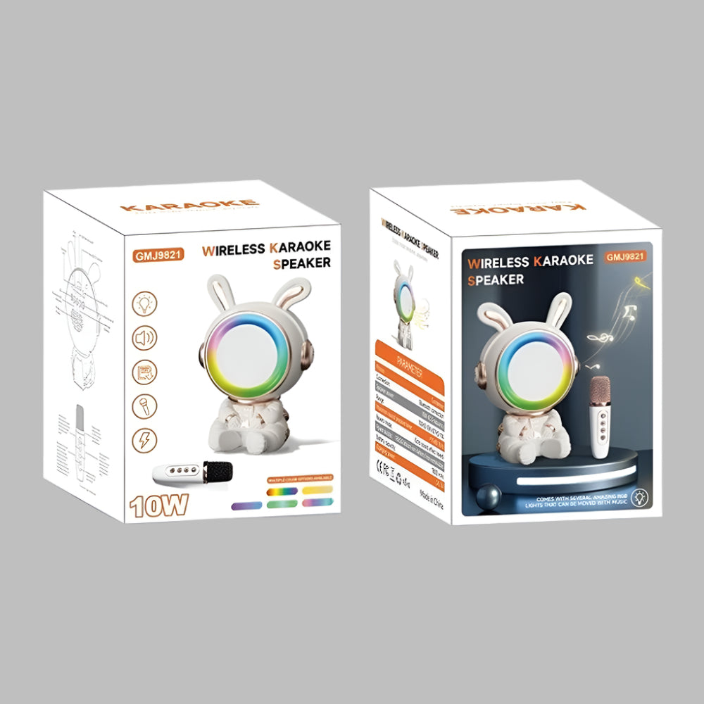 Cute Rabbit Mini Wireless Karaoke Speaker 10W GMJ9821 Madina Gift