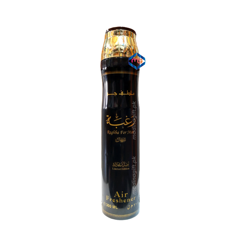 Raghba For Man Air Freshener by Lattafa 300 ML