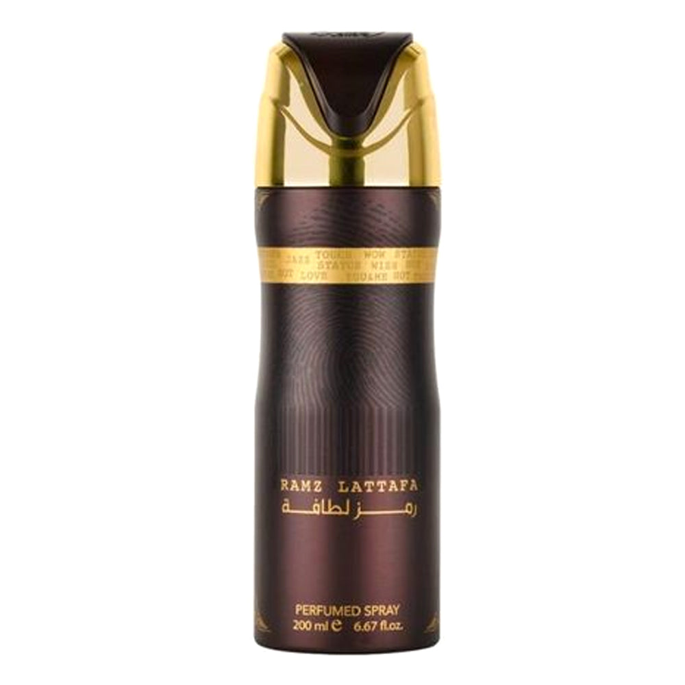 Ramz Lattafa Gold Deodorant Spray Madina Gift