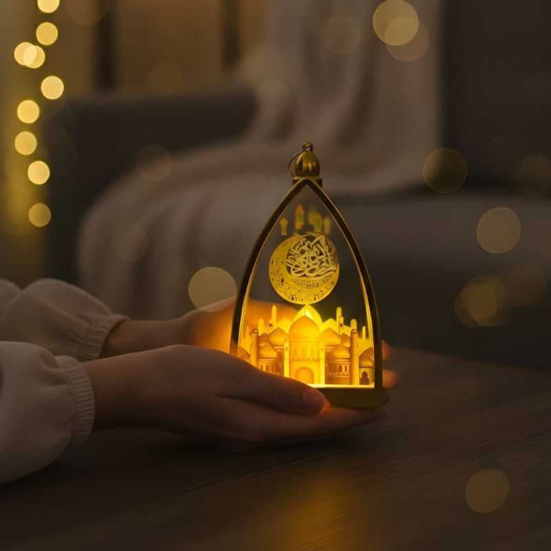 Ramzan Kareem Metal Vintage Lantern Online in Karachi Pakistan madinagift.pk