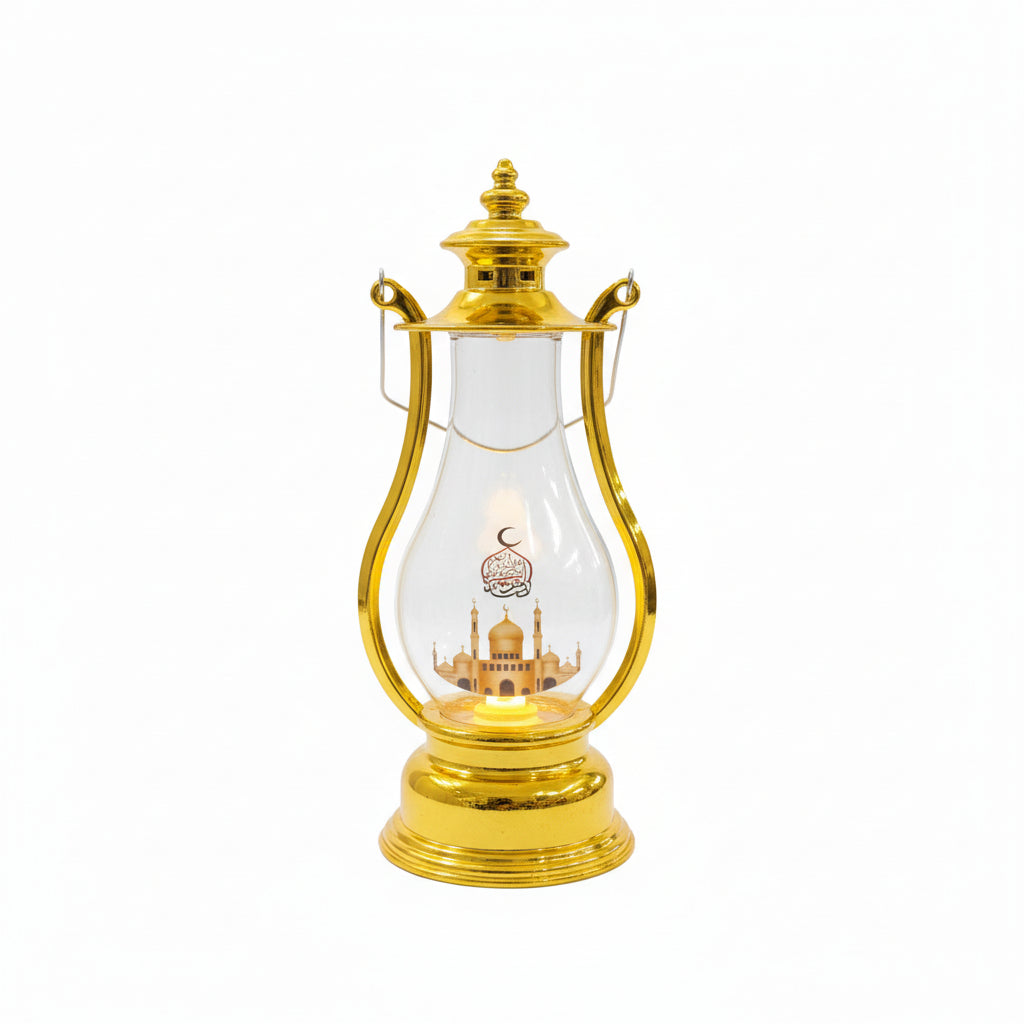 Ramzan Kareem Miniature Golden Lantern For Decor Online in Karachi Pakistan madinagift.pk