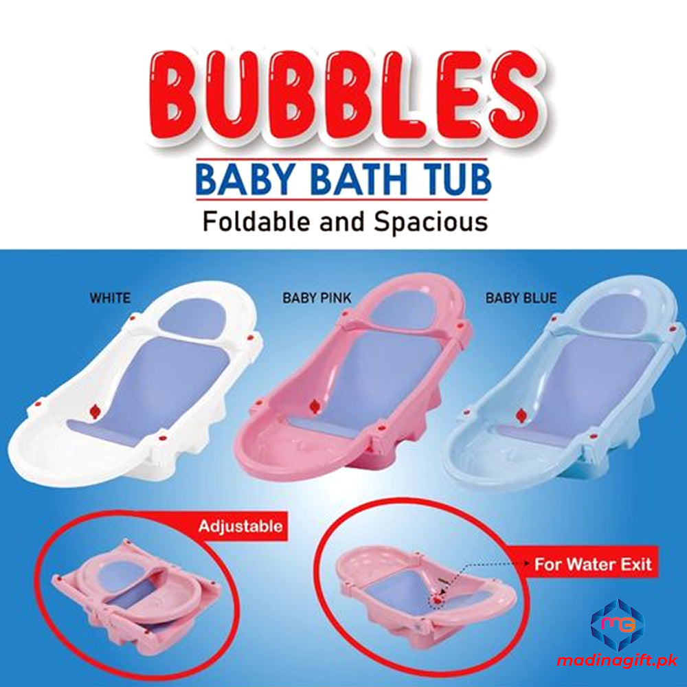 Bubbles Bathtub Portable Folding & Spacious for Infants - Madina Gift